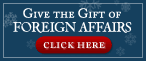 Give the Gift of Foreign Affairs